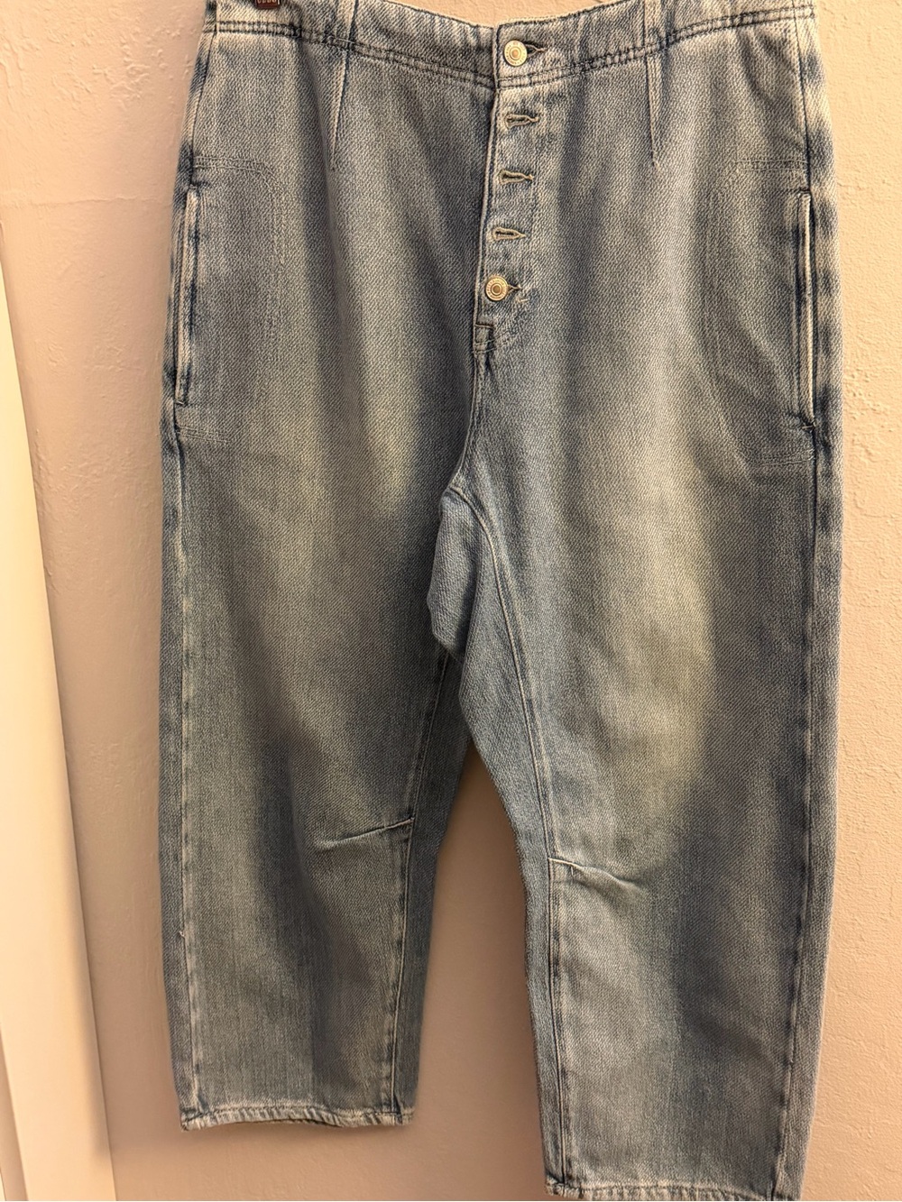 Free People Osaka Barrel leg jeans